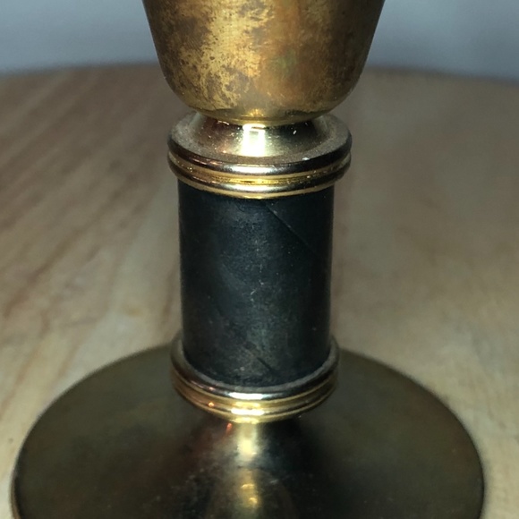 *3for$30* Vintage golden mini candle holder - Picture 3 of 3